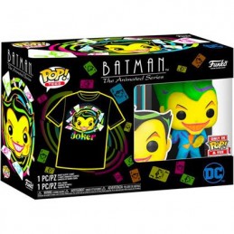 Figurine Funko Pop BlackLight et T-shirt Joker Edition Limitée Boutique Geneve Suisse