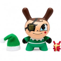 Figuren Kidrobot Dunny 7 cm Holiday 2023 Go Elf Yourself Nice Edition Genf Shop Schweiz