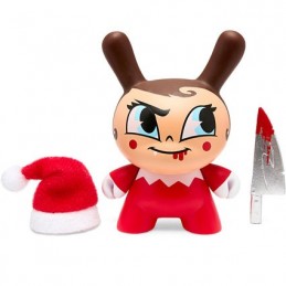 Figur Kidrobot Dunny 3 inch Holiday 2023 Go Elf Yourself Evil Edition Geneva Store Switzerland