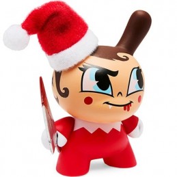 Figuren Kidrobot Dunny 7 cm Holiday 2023 Go Elf Yourself Evil Edition Genf Shop Schweiz
