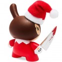 Figurine Kidrobot Dunny 7 cm Holiday 2023 Go Elf Yourself Evil Edition Boutique Geneve Suisse