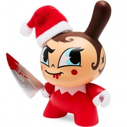 Figuren Kidrobot Dunny 7 cm Holiday 2023 Go Elf Yourself Evil Edition Genf Shop Schweiz