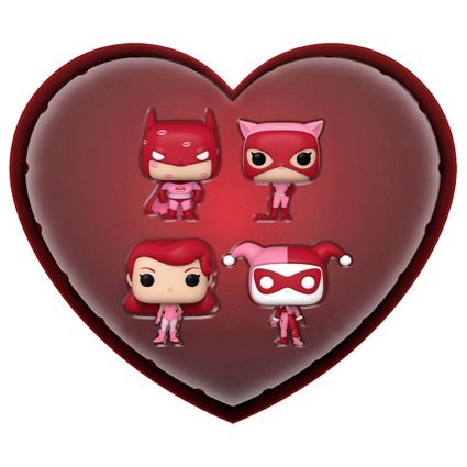 Figuren Funko Pop Pocket DC Comics Valentines 4-Pack Genf Shop Schweiz