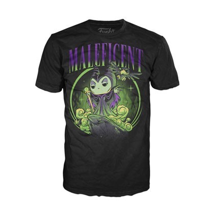 Figurine Funko T-shirt Disney Villains Maleficent Edition Limitée Boutique Geneve Suisse