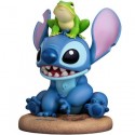 Figur Beast Kingdom Lilo and Stitch Disney 100th Statuette Master Craft Stitch with Frog 34 cm Geneva Store Switzerland