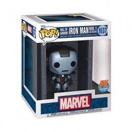 Figur Funko Pop Deluxe Iron Man Hall of Armor Model 11 War Machine Limited Edition Geneva Store Switzerland