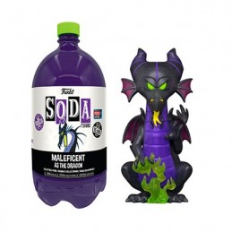 Figuren Funko Vinyl Soda 3L NYCC 2022 Diamond Disney Maleficent wie Dragon mit Flamme Chase Limitierte Auflage Funko Genf Sho...