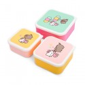 Pusheen Boîtes à Goûter Hello Kitty pack 3