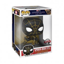 Figurine Pop 25 cm Spider-Man No Way Home Spider-man Black and Gold Suit Edition Limitée Funko Boutique Geneve Suisse