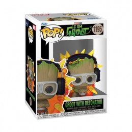 Figur Funko Pop I Am Groot Groot with Detonator Geneva Store Switzerland