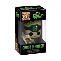 Figur Funko Pocket Pop Keychains I am Groot Groot in Onesie Geneva Store Switzerland