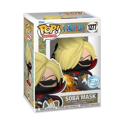 Figur Funko Pop One Piece Soba Mask Raid Suit Sanji Limited Edition Geneva Store Switzerland