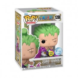 Figurine Funko Pop Phosphorescent One Piece Zoro with Enma Edition Limitée Boutique Geneve Suisse