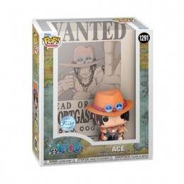 Figur Funko Pop Cover One Piece Portgas D Ace Wanted with Hard Acrylic Protector Limited Edition Geneva Store Switzerland