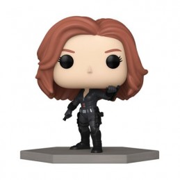 Figur Funko Pop Captain America 3 Civil War Black Widow Build-A-Scene Limited Edition Geneva Store Switzerland