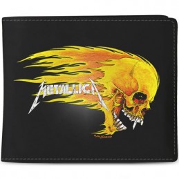 Figuren Rocksax Metallica Geldbeutel Pushead Flame Genf Shop Schweiz