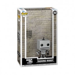 Figurine Funko Pop Art Cover Tagging Robot par Banksy avec Boîte de Protection Acrylique Boutique Geneve Suisse