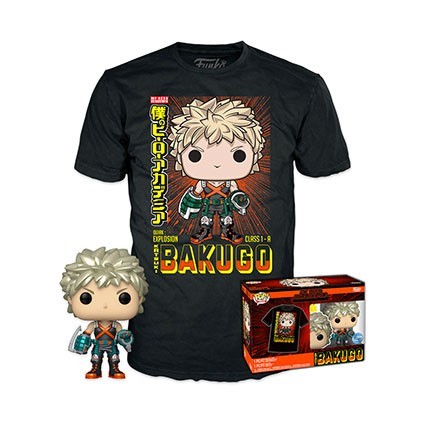 Figuren Funko Pop Metallish und T-shirt My Hero Academia Katsuki Bakugo Limitierte Auflage Genf Shop Schweiz Figuren Funko Pop Metallish und T-shirt My Hero Academia Katsuki Bakugo Limitierte Auflage Genf Shop Schweiz
