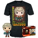 Figuren Funko Pop Metallish und T-shirt My Hero Academia Katsuki Bakugo Limitierte Auflage Genf Shop Schweiz