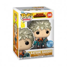 Figurine Funko Pop Métallique et T-shirt My Hero Academia Katsuki Bakugo Edition Limitée Boutique Geneve Suisse