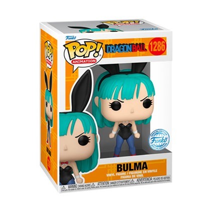 Figurine Funko Pop Dragon Ball Bulma en Costume de Lapin Edition Limitée Boutique Geneve Suisse