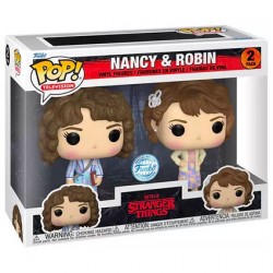 Figurine Funko Pop Stranger Things Nancy et Robin 2-Pack Edition Limitée Boutique Geneve Suisse