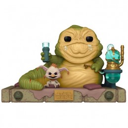 Figurine Funko Pop Star Wars Le Retour du Jedi 40ème Anniversaire Jabba The Hut avec Salacious B Crumb Boutique Geneve Suisse