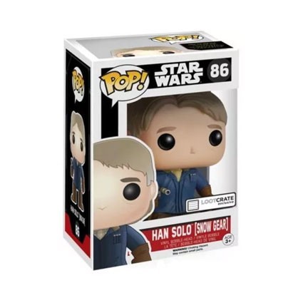 Figurine Pop Star Wars The Force Awakens Han Solo in Snow Gear Edition Limitée Funko Boutique Geneve Suisse