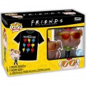 Figurine Funko Pop Métallique et T-shirt Friends Monica Geller Edition Limitée Boutique Geneve Suisse
