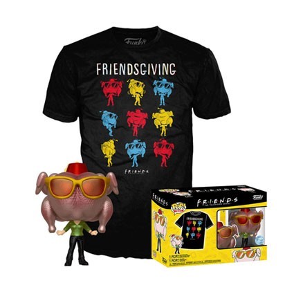 Figuren Funko Pop Metallisch und T-shirt Friends Monica Geller Limitierte Auflage Genf Shop Schweiz