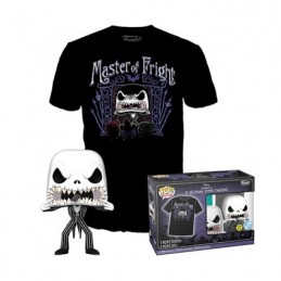 Pop Glow in the Dark and T-shirt Nightmare Before Christmas Jack Skellington Limited Edition