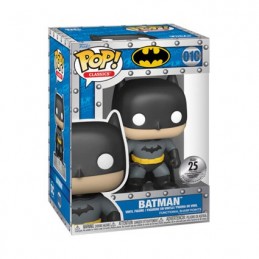 Figur Funko Pop Batman with Pin and Coin Alluminium Box Funko 25th Anniversary Limited Edition Geneva Store Switzerland