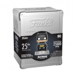 Figur Funko Pop Batman with Pin and Coin Alluminium Box Funko 25th Anniversary Limited Edition Geneva Store Switzerland
