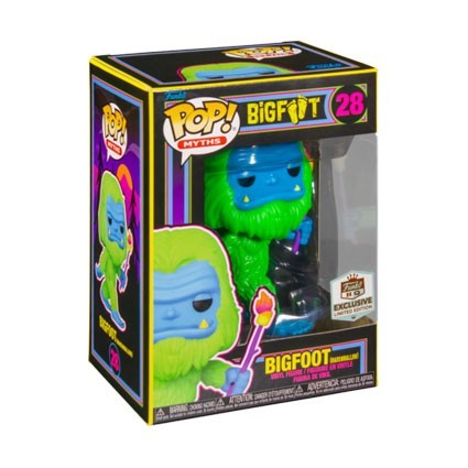 Figuren Funko Pop Blacklight Myths Bigfoot mit Marshmallow Limitierte Auflage Genf Shop Schweiz