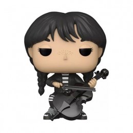 Figur Funko Pop TV Wednesday Addams with Cello Limited Edition Geneva Store Switzerland