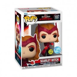 Figuren Pop Phosphoreszierend Doctor Strange in the Multiverse of Madness Scarlet Witch Limitierte Auflage Funko Genf Shop Sc...