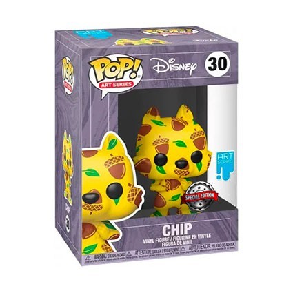 Figurine Funko Pop Disney Artist Series Tic avec Boite de Protection Acrylique Edition Limitée Boutique Geneve Suisse