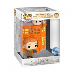 Figur Pop Deluxe Harry Potter Fred Weasley with Weasleys Wizard Wheezes Diagon Alley Diorama Limited Edition Funko Geneva Sto...
