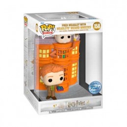 Pop Deluxe Harry Potter Fred Weasley with Weasleys Wizard Wheezes Diagon Alley Diorama Limited Edition