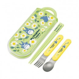 Figur Skater My Neighbor Totoro Chopsticks and Spoon and Fork Set Daisies Geneva Store Switzerland