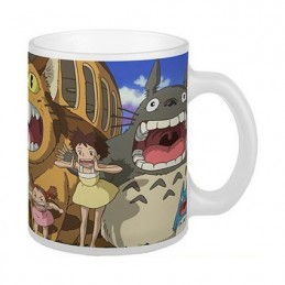 Figur Studio Ghibli Studio Ghibli Mug Nekobus and Totoro Geneva Store Switzerland