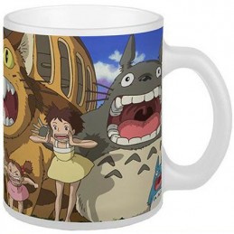 Figur Studio Ghibli Studio Ghibli Mug Nekobus and Totoro Geneva Store Switzerland
