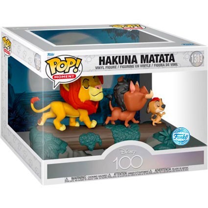 Figurine Funko Pop Movie Moment le Roi Lion 1994 Hakuna Matata Edition Limitée Boutique Geneve Suisse