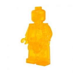 Figur Lego Rainbow Micro Anatomic Orange by Jason Freeny (No box) Mighty Jaxx Geneva Store Switzerland