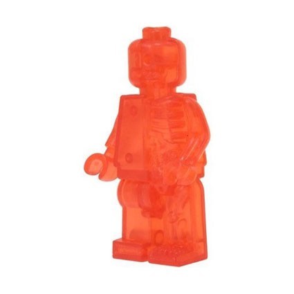 Figuren Mighty Jaxx Lego Rainbow Micro Anatomic Rot von Jason Freeny (Ohne Verpackung) Genf Shop Schweiz