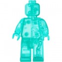 Figuren Mighty Jaxx Lego Rainbow Micro Anatomic Türkis von Jason Freeny (Ohne Verpackung) Genf Shop Schweiz