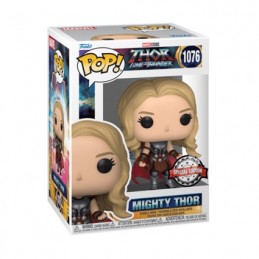Figur Funko Pop Metallic Thor Love and Thunder Mighty Thor without Helmet Limited Edition Geneva Store Switzerland