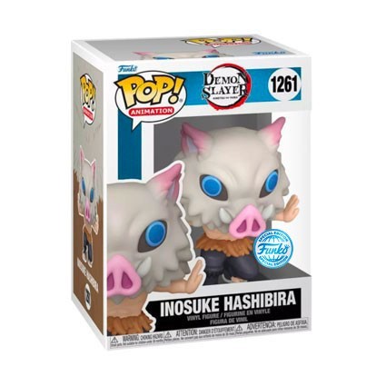 Figuren Pop Demon Slayer Inosuke Hashibira Beast Breathing 7th Form Limitierte Auflage Funko Genf Shop Schweiz