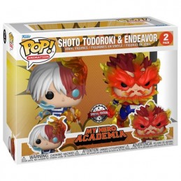 Pop My Hero Academia Endeavor et Todoroki 2-Pack Edition Limitée