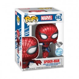 Figur Funko Pop Diamond 80th Anniversary Spider-Man 1st Appearance Limited Edition Geneva Store Switzerland